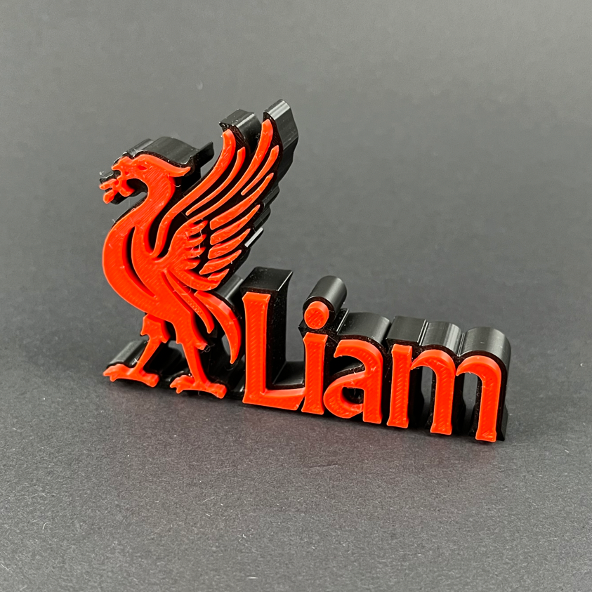 High quality custom name sign gift for Liverpool Football Club fans, Best gift for scousers