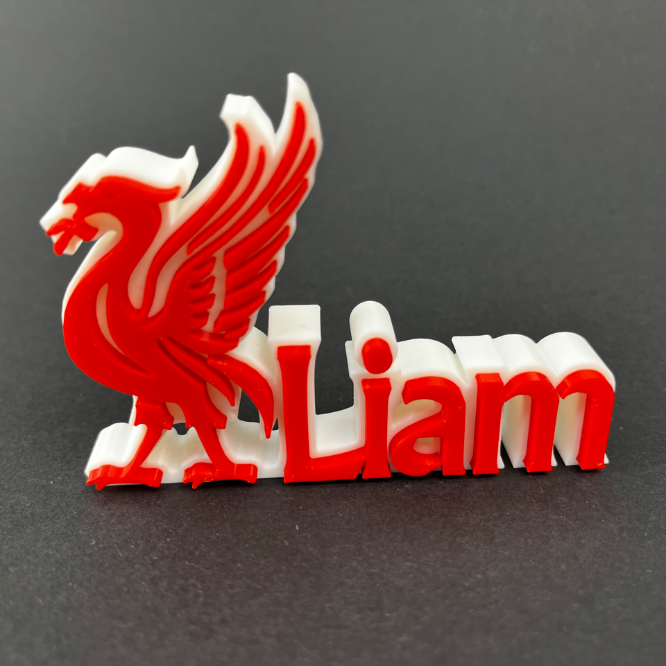 High quality custom name sign gift for Liverpool Football Club fans, Best gift for scousers