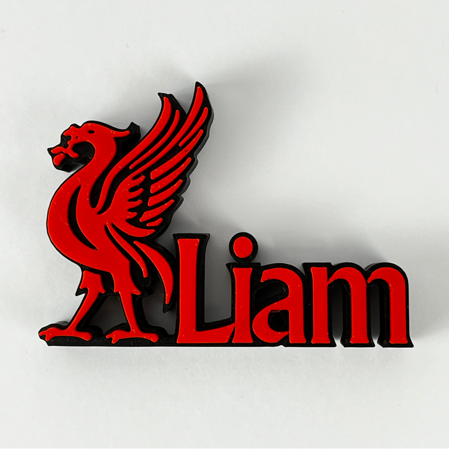 Liverbird Custom Name Plate